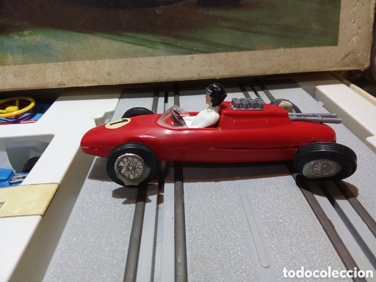 Juguetes antiguos Jyesa: CIRCUITO JYECAR DE JYESA COMPLETO - Foto 12
