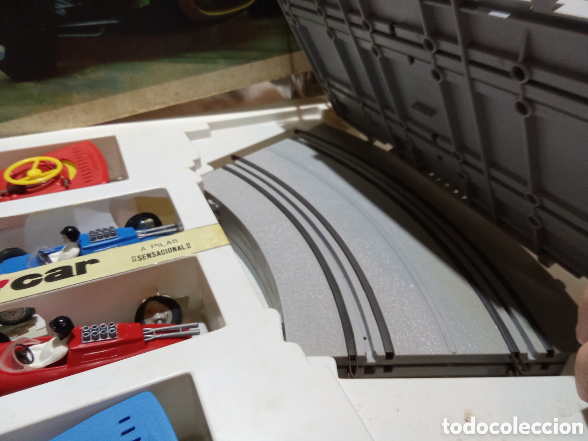 Juguetes antiguos Jyesa: CIRCUITO JYECAR DE JYESA COMPLETO - Foto 18