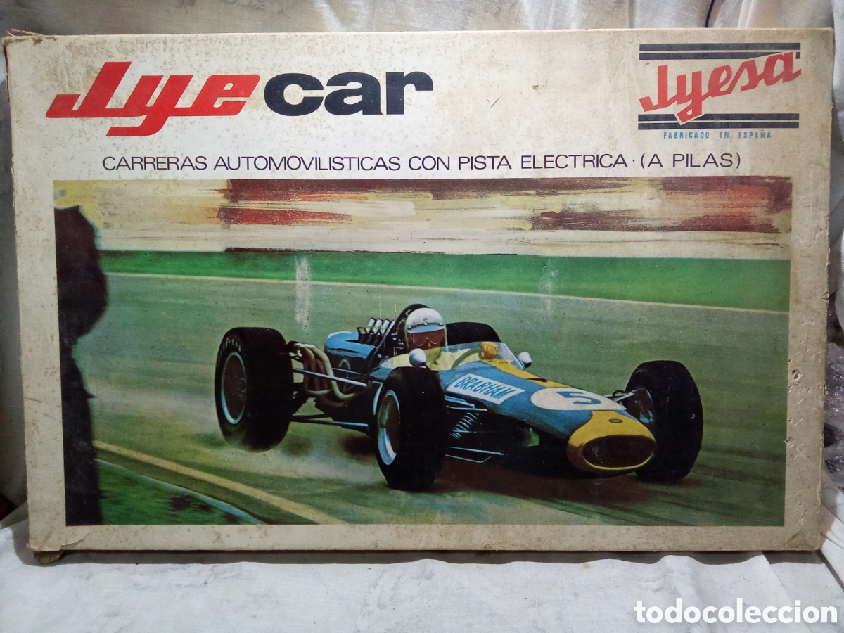 Juguetes antiguos Jyesa: CIRCUITO JYECAR DE JYESA COMPLETO - Foto 1