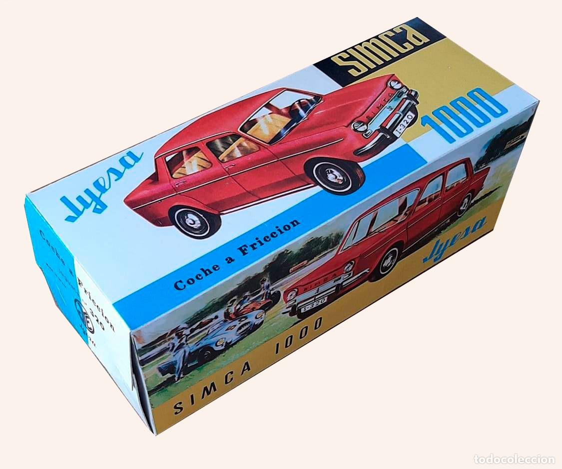 Juguetes antiguos Jyesa: JYESA CAJA SIMCA 1000 REPRO - Foto 1