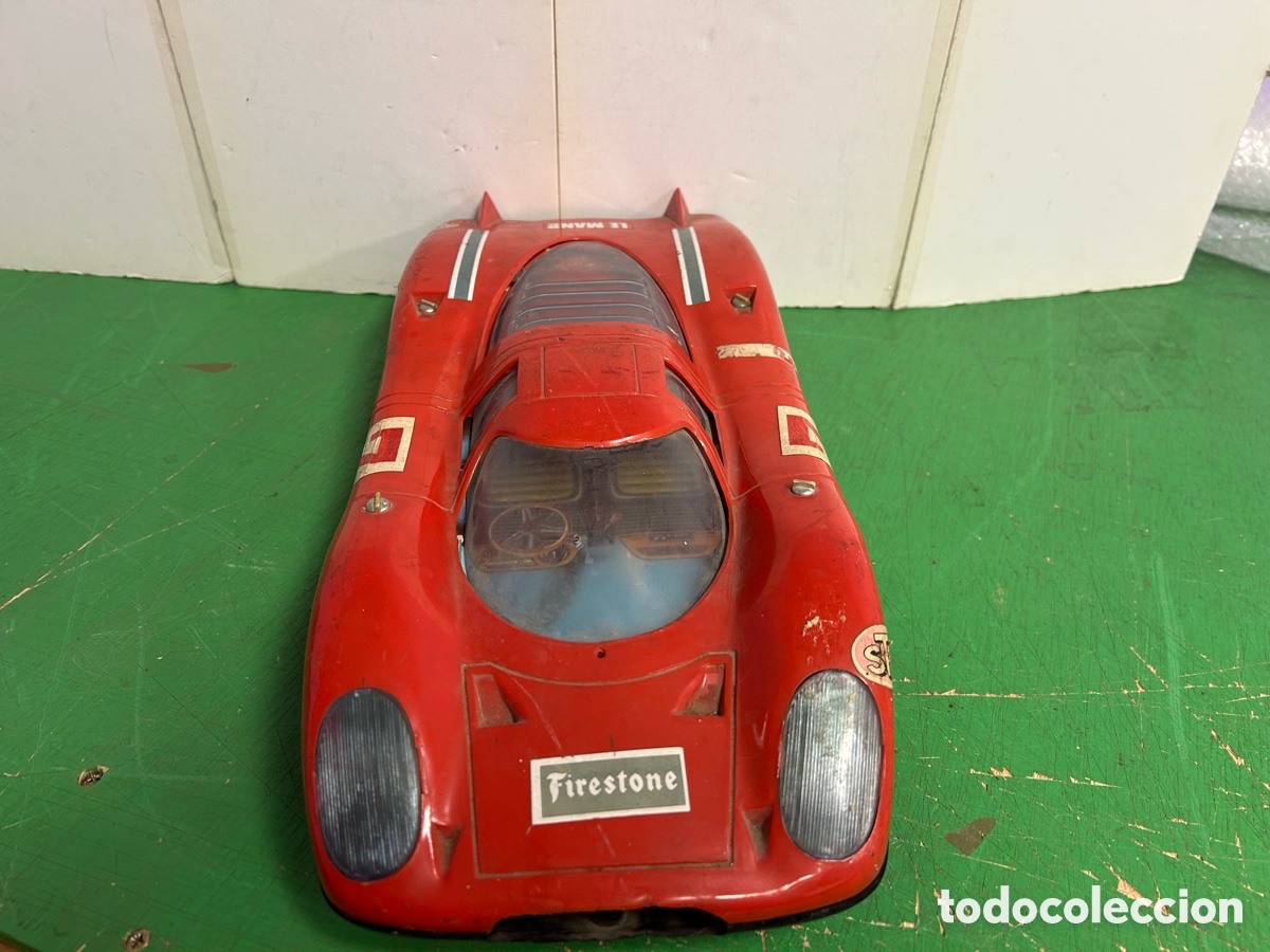 Juguetes antiguos Jyesa: PORSCHE JYESA ROJO FUNCIONANDO - Foto 2