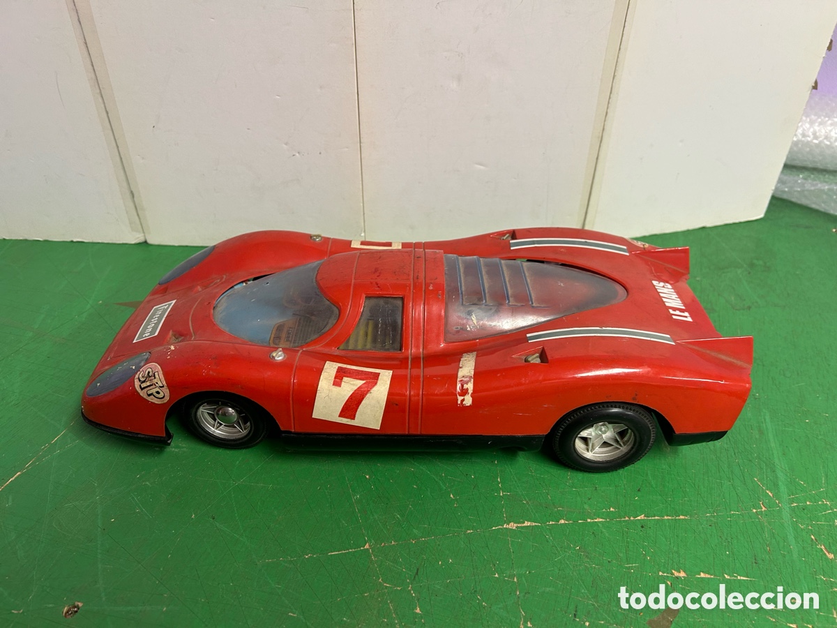 Juguetes antiguos Jyesa: PORSCHE JYESA ROJO FUNCIONANDO - Foto 3