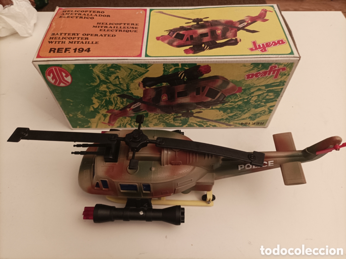Juguetes antiguos Jyesa: Helicoptero Jyesa Ref. 194. - Foto 2