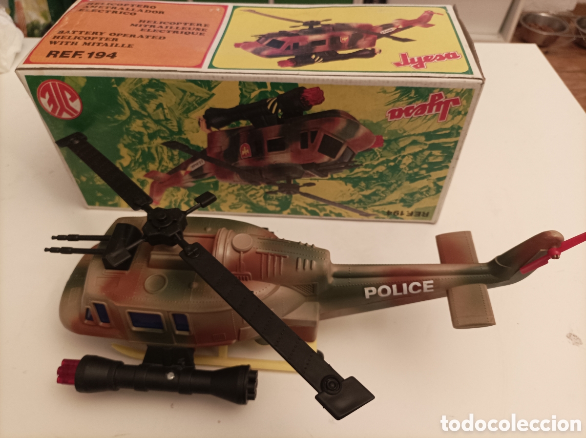 Juguetes antiguos Jyesa: Helicoptero Jyesa Ref. 194. - Foto 4