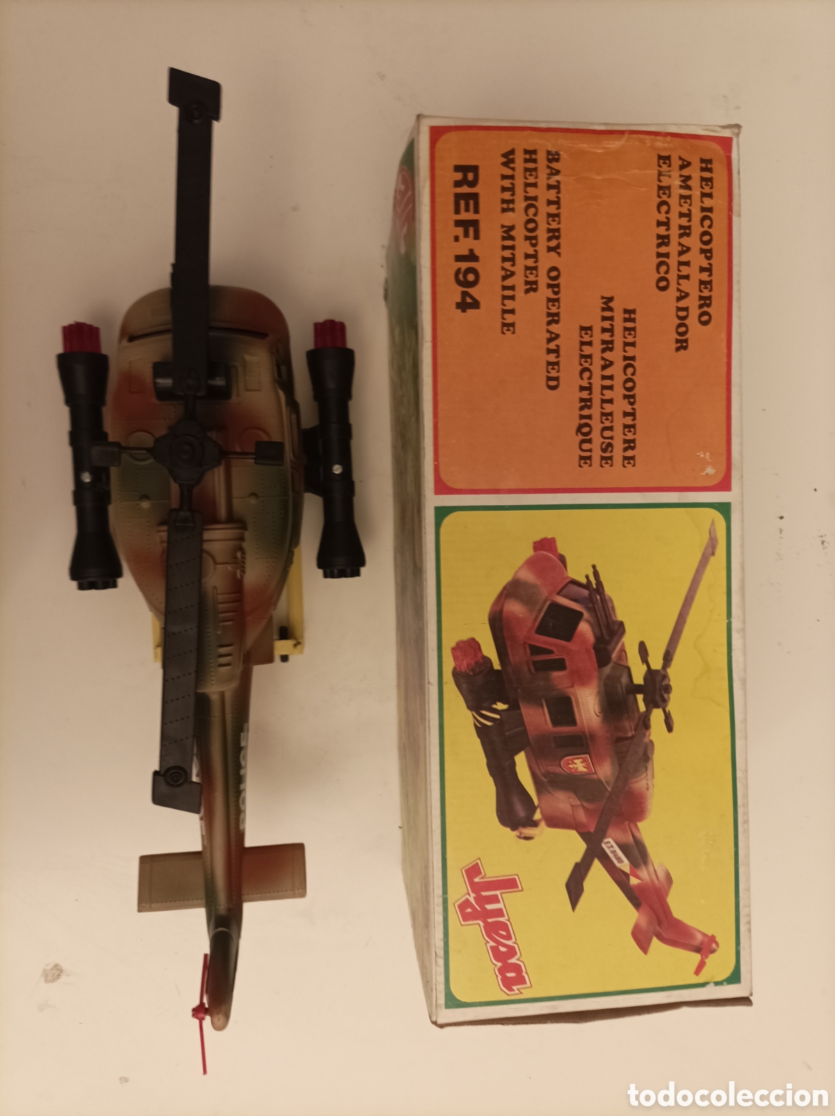 Juguetes antiguos Jyesa: Helicoptero Jyesa Ref. 194. - Foto 1