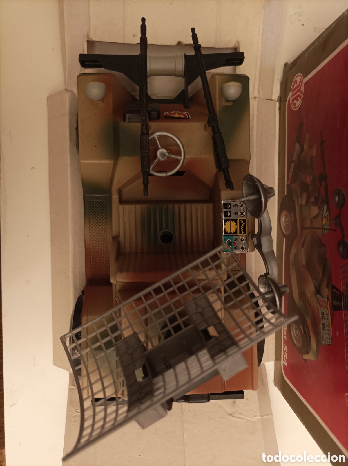 Juguetes antiguos Jyesa: Jeep militar con radar de Jyesa - Foto 3