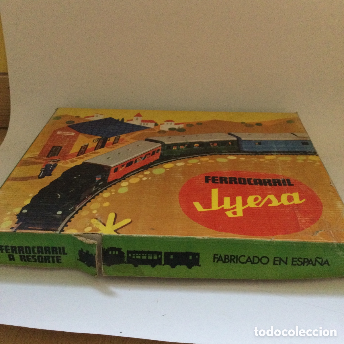 Juguetes antiguos Jyesa: Tren a resorte JYESA - Foto 6