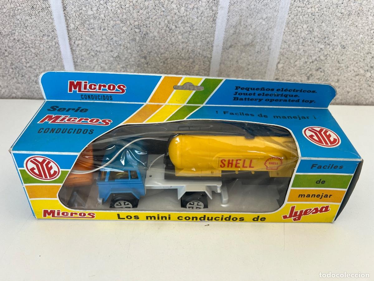 Juguetes antiguos Jyesa: JYESA CAMION CISTERNA SHELL SERIE MICROS - Foto 1