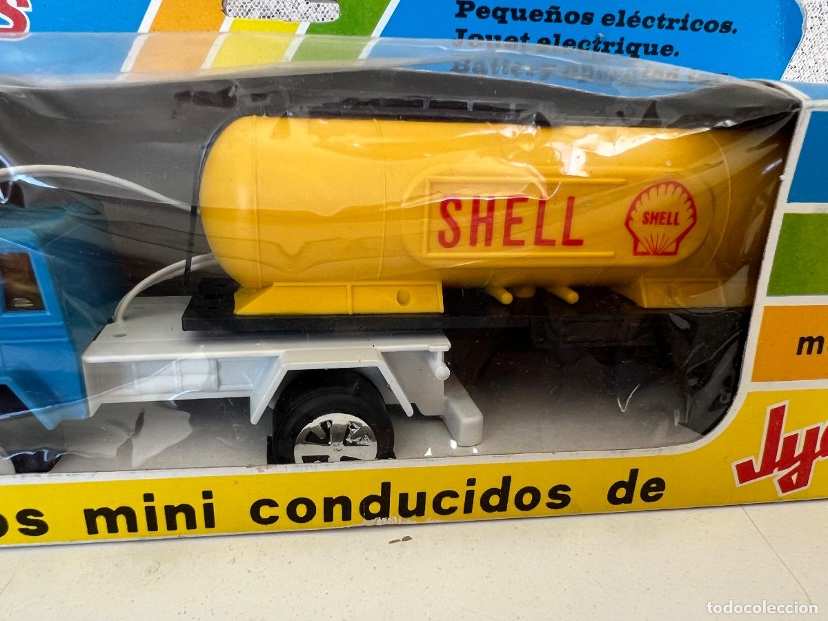 Juguetes antiguos Jyesa: JYESA CAMION CISTERNA SHELL SERIE MICROS - Foto 5