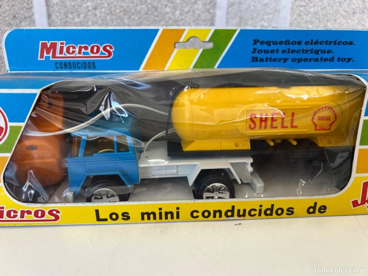 Juguetes antiguos Jyesa: JYESA CAMION CISTERNA SHELL SERIE MICROS - Foto 7