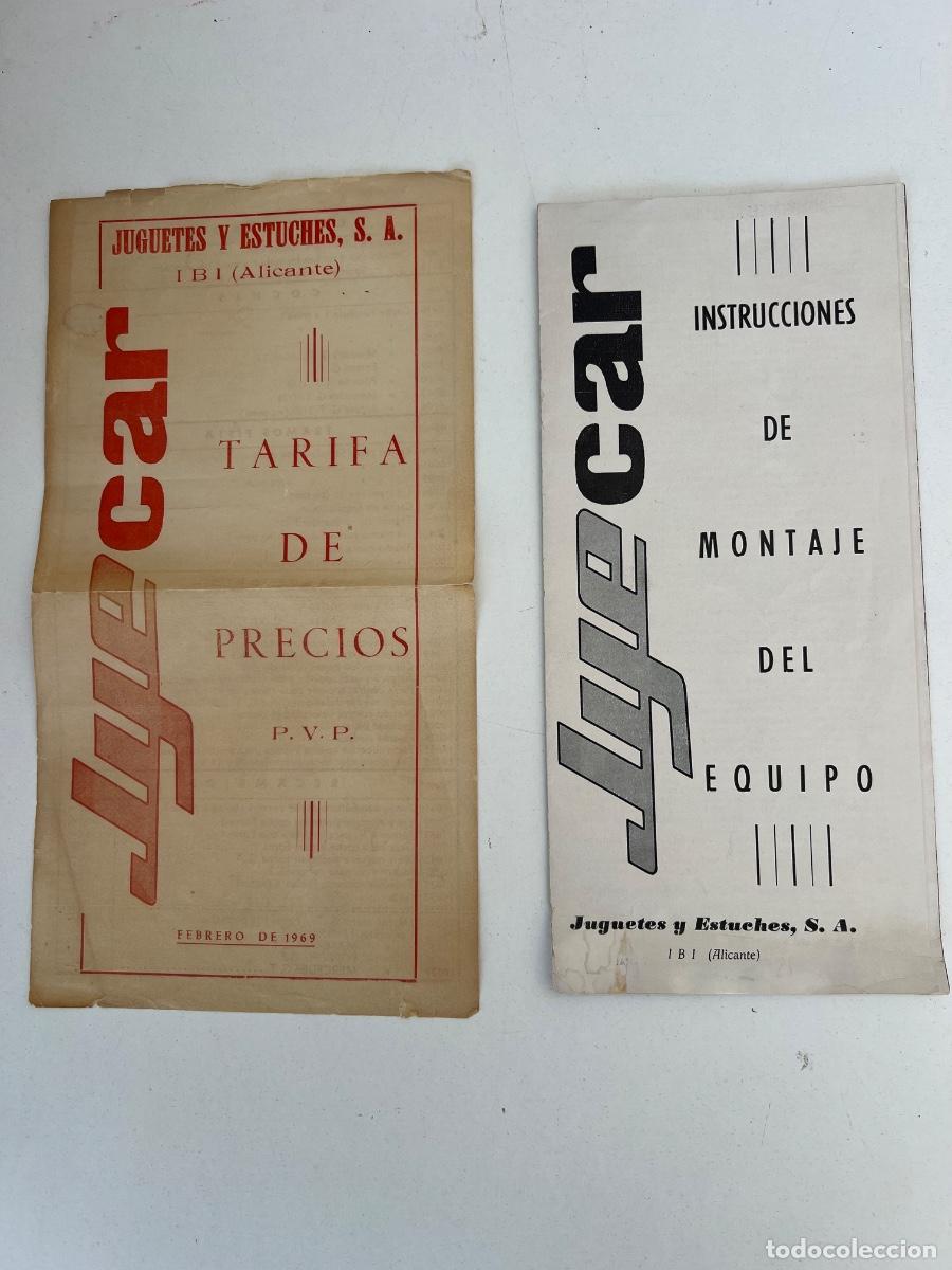 Juguetes antiguos Jyesa: JYECAR 2 CATALOGOS 1969 - Foto 1
