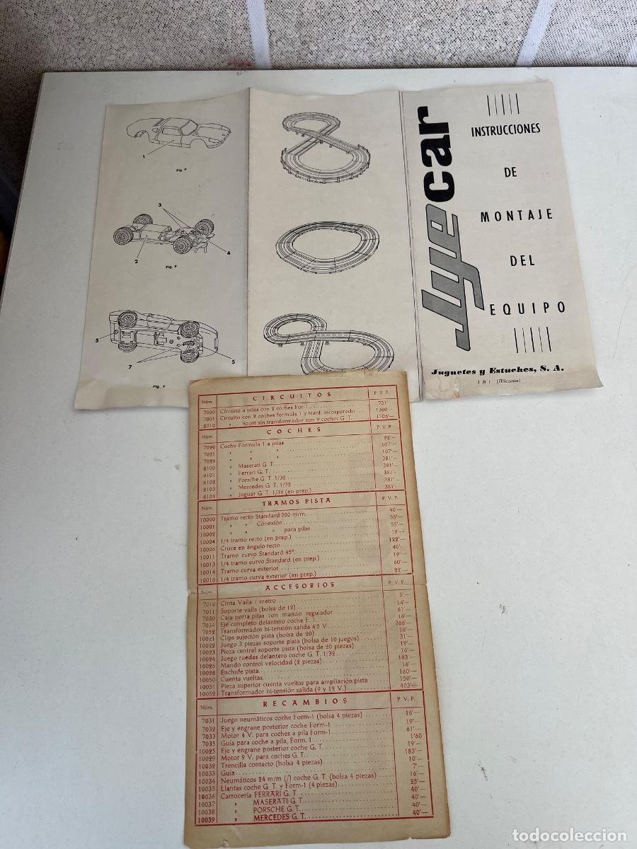 Juguetes antiguos Jyesa: JYECAR 2 CATALOGOS 1969 - Foto 2