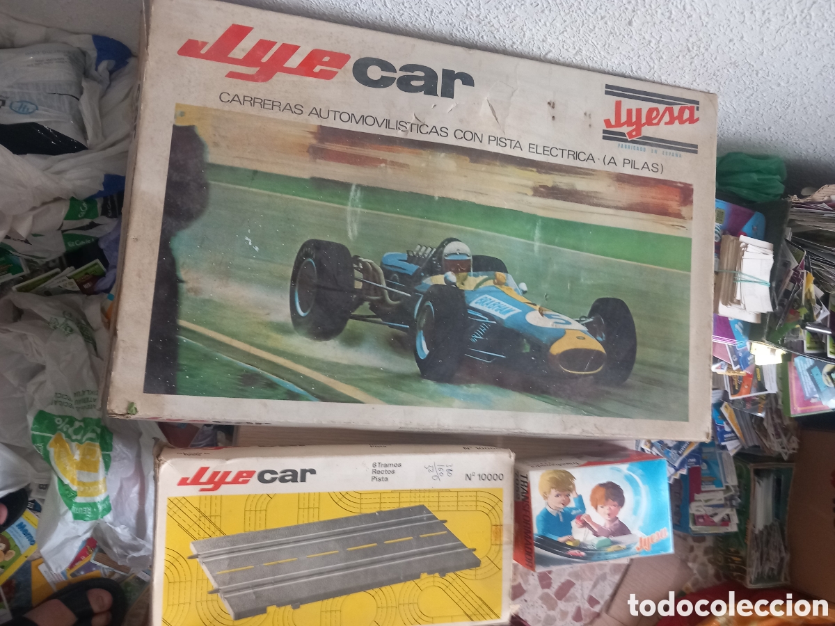 Jyesa Old Toys: JYESA MADE IN SPAIN CON TRANSFORMADOR Y MAS PISTAS,,VER FOTOS