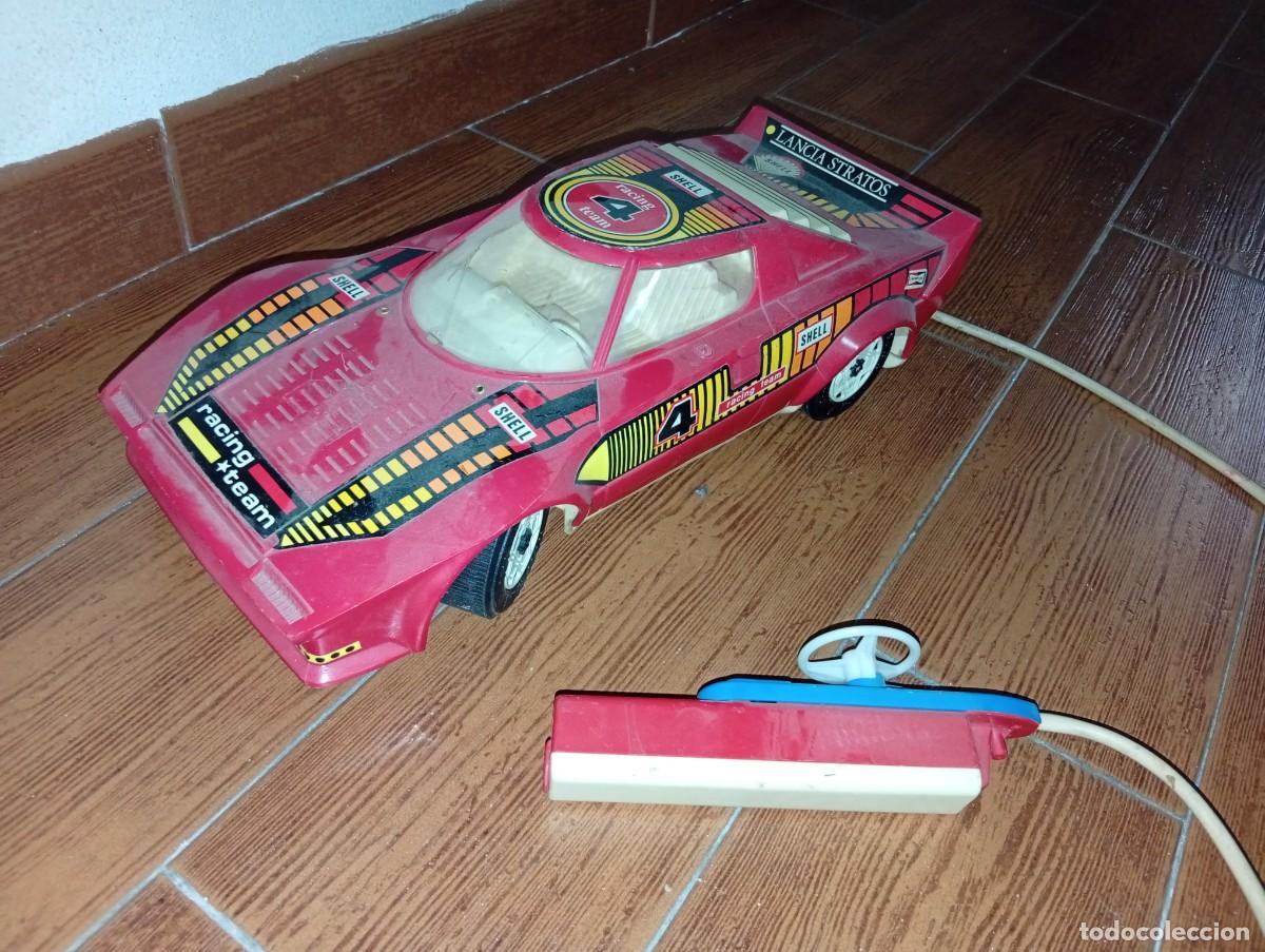 Juguetes antiguos Jyesa: Lancia Stratos de Jyesa.Cabledirigido.Con faltas.