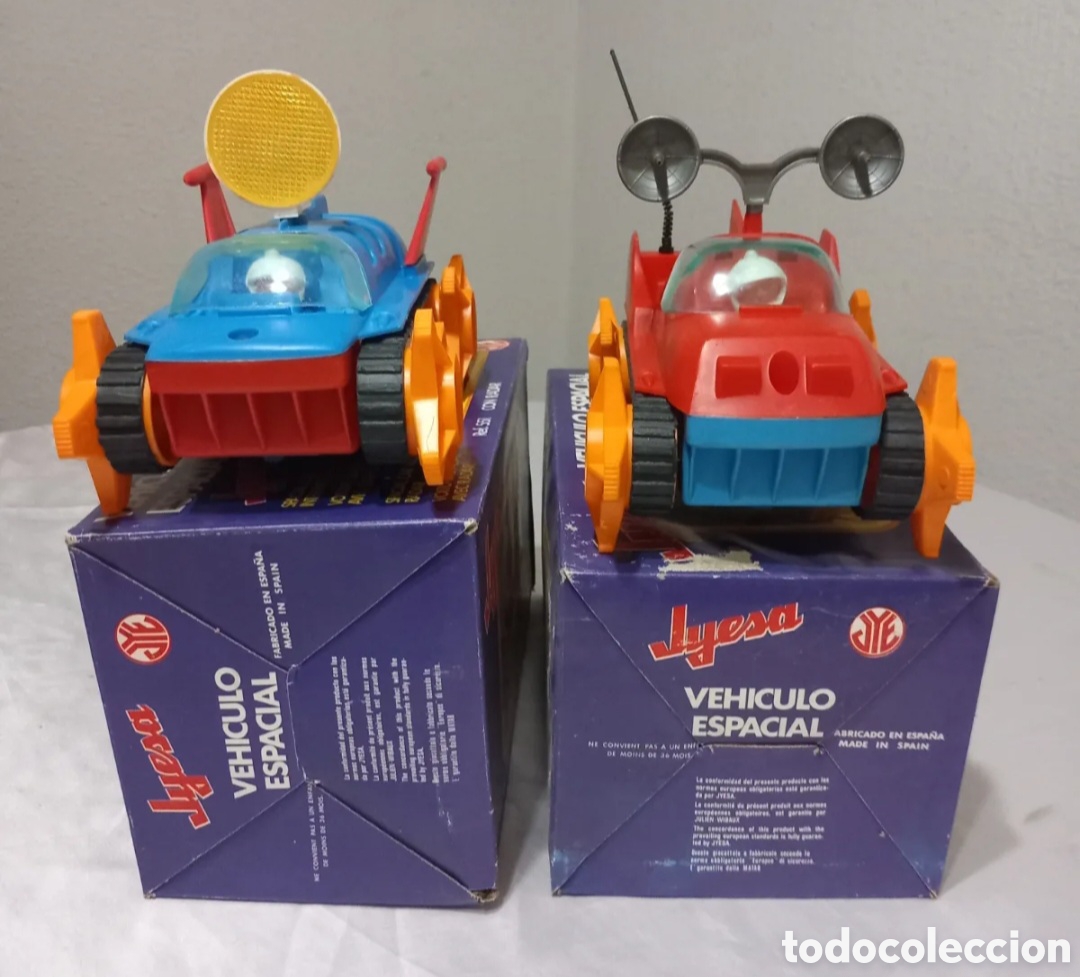 Altes Spielzeug Jyesa: JYESA VEHICULOS ESPACIALES/a&ntilde;os 70-80's(en caja original y funcionando)juguetes de IBI-ALICANTE