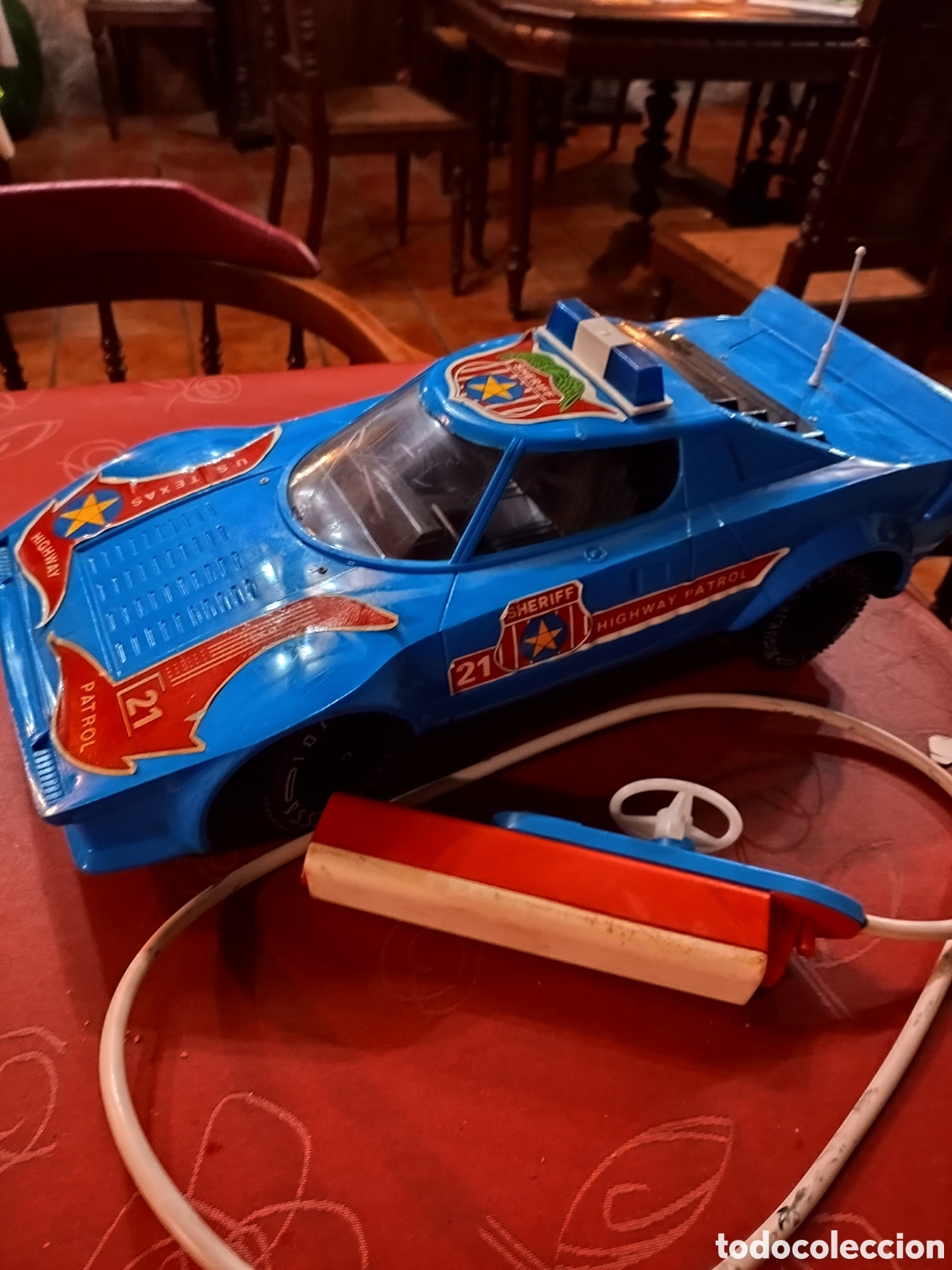Juguetes antiguos Jyesa: Coche Lancia sheriff IBI Jyesa