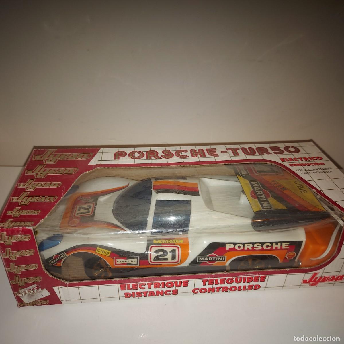Juguetes antiguos Jyesa: COCHE PORSCHE / MARTINI, / DE JYESA - Foto 2
