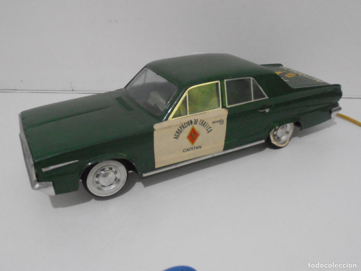 Juguetes antiguos Jyesa: COCHE DODGE DART / DODGE 3700 GT GUARDIA CIVIL AGRUPACION DE TRAFICO, CAPITAN, JYESA