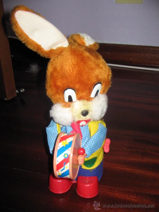 Juguetes antiguos: Conejo mec&aacute;nico - Foto 2
