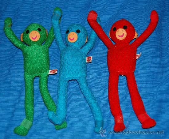 Juguetes antiguos: VIR 3 MONOS. - Foto 1