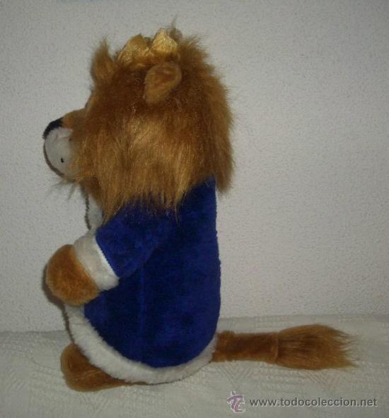 Juguetes antiguos: EL REY LE&Oacute;N,PELUCHE - Foto 2
