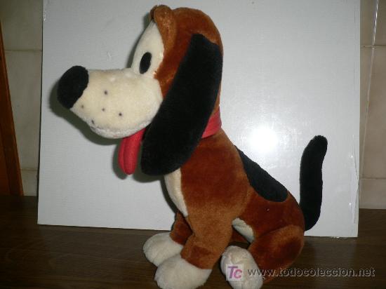 Juguetes antiguos: PERRITO DE PELUCHE SENTADO - Foto 2