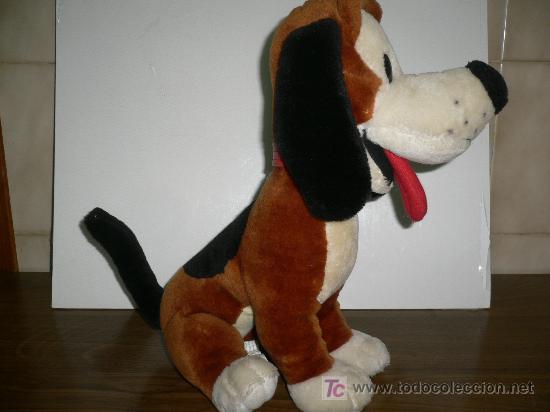 Juguetes antiguos: PERRITO DE PELUCHE SENTADO - Foto 3