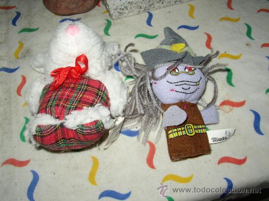 Juguetes antiguos: DOS PEQUE&Ntilde;OS PELUCHES - Foto 1