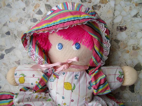 Juguetes antiguos: MU&Ntilde;ECA TRAPO ANTIGUA - Foto 2