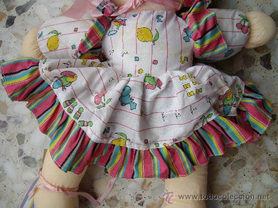 Juguetes antiguos: MU&Ntilde;ECA TRAPO ANTIGUA - Foto 3