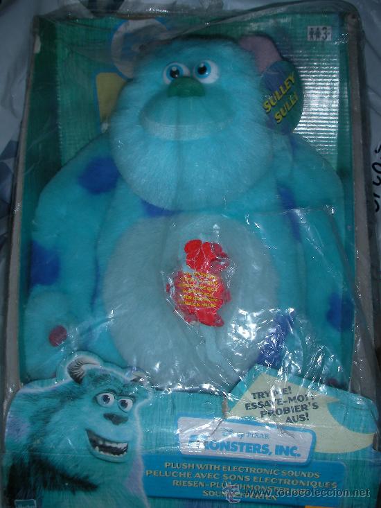 Jouets Anciens: ANTIGUA FIGURA PELUCHE GRANDE ELECTRONICO PELICULA ANIMADA MONSTER INC.NUEVO DE TIENDA SIN USAR