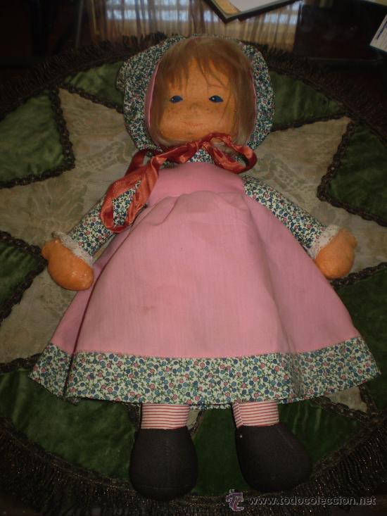 Juguetes antiguos: MU&Ntilde;ECA DE TRAPO - Foto 1