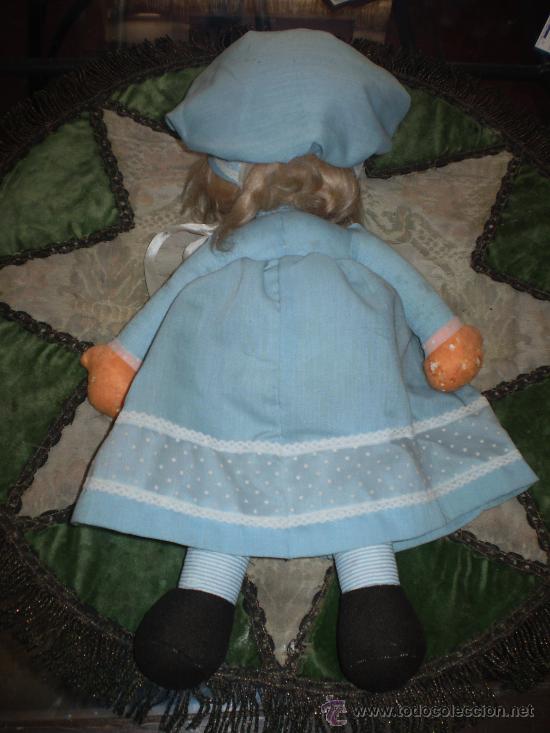Juguetes antiguos: MU&Ntilde;ECA DE TRAPO - Foto 2