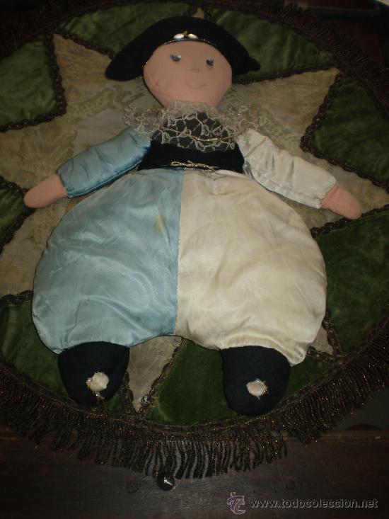 Juguetes antiguos: MU&Ntilde;ECO DE TRAPO - Foto 1