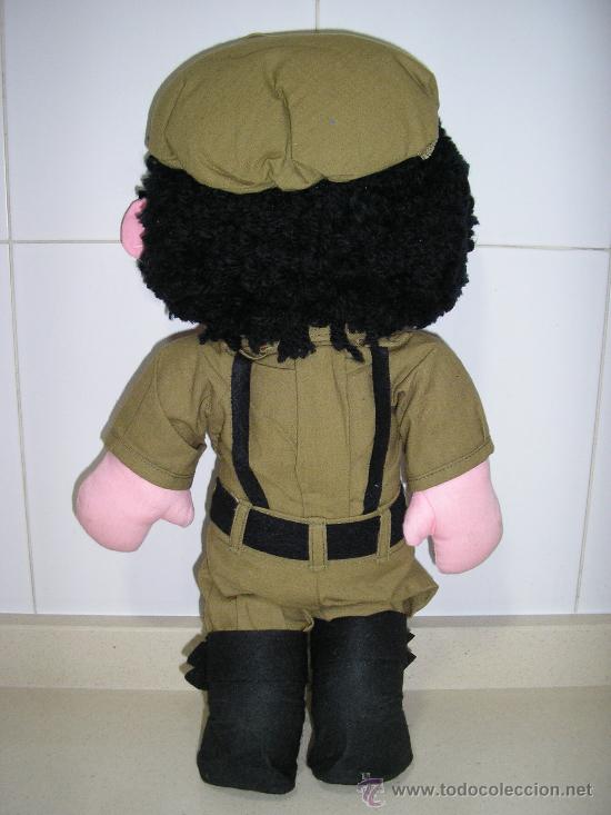 Juguetes antiguos: MU&Ntilde;ECO DE TRAPO MILITAR - Foto 2