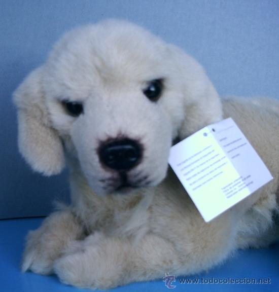 Juguetes antiguos: PERRO RETRIEVER DE PELUCHE - Foto 2