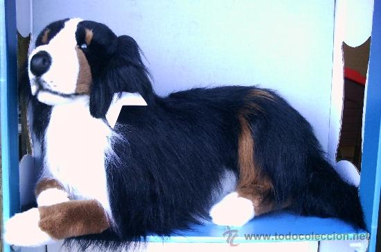 Juguetes antiguos: PERRO BERNES DE PELUCHE - Foto 1