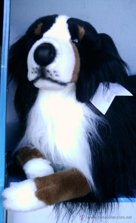 Juguetes antiguos: PERRO BERNES DE PELUCHE - Foto 2