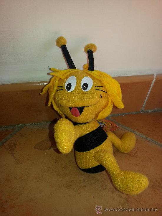 Juguetes antiguos: PELUCHE ABEJA MAYA - Foto 1