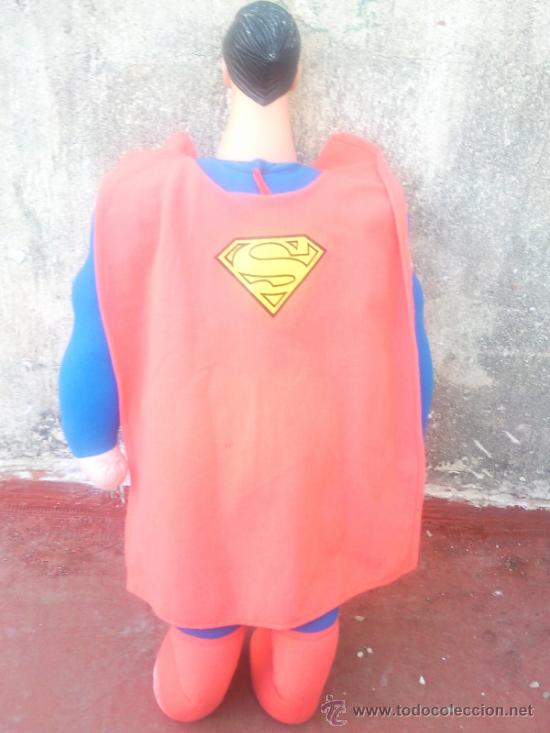 Juguetes antiguos: MU&Ntilde;ECO SUPERMAN 80CM - Foto 3