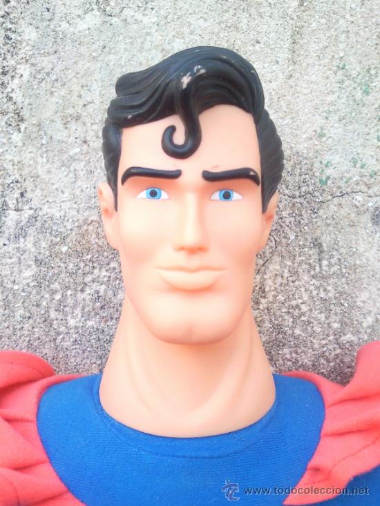 Juguetes antiguos: MU&Ntilde;ECO SUPERMAN 80CM - Foto 4