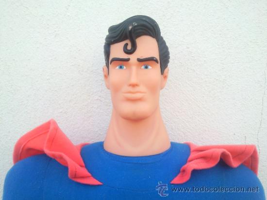 Juguetes antiguos: MU&Ntilde;ECO SUPERMAN 80CM - Foto 2