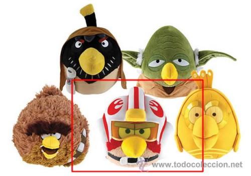 peluches de angry birds star wars