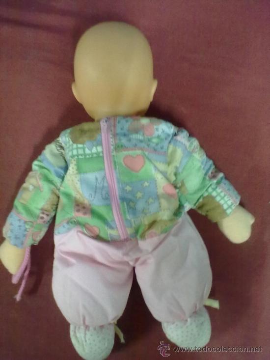 Juguetes antiguos: MU&Ntilde;ECO MU&Ntilde;ECA DE TRAPO DE - Foto 2