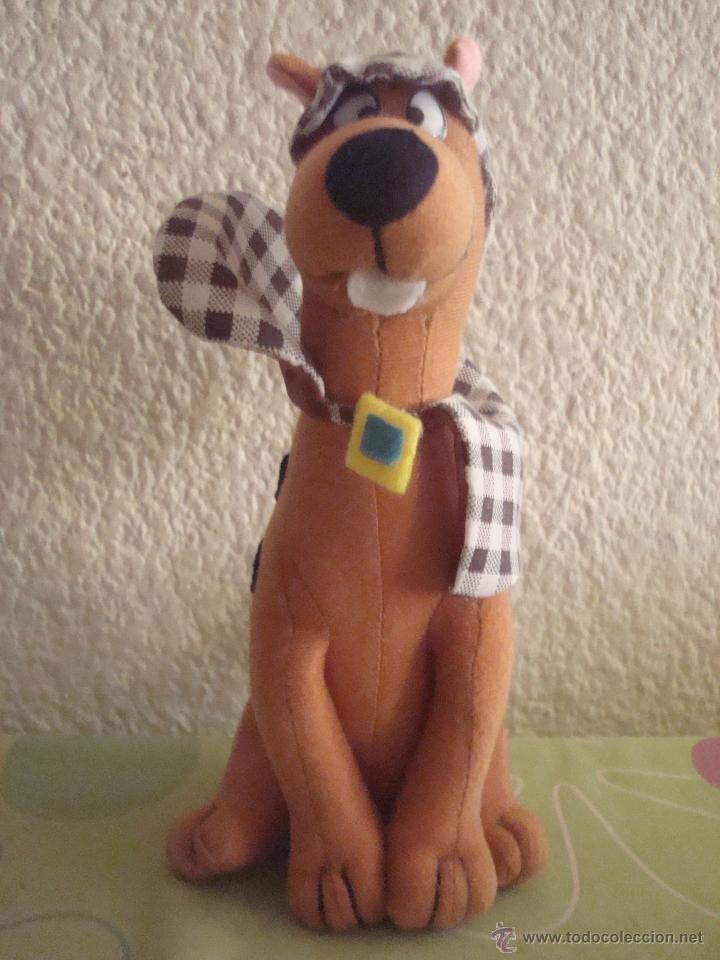 Juguetes antiguos: MU&Ntilde;ECO PELUCHE SCOOBY DOO, 22 CMS, - Foto 1