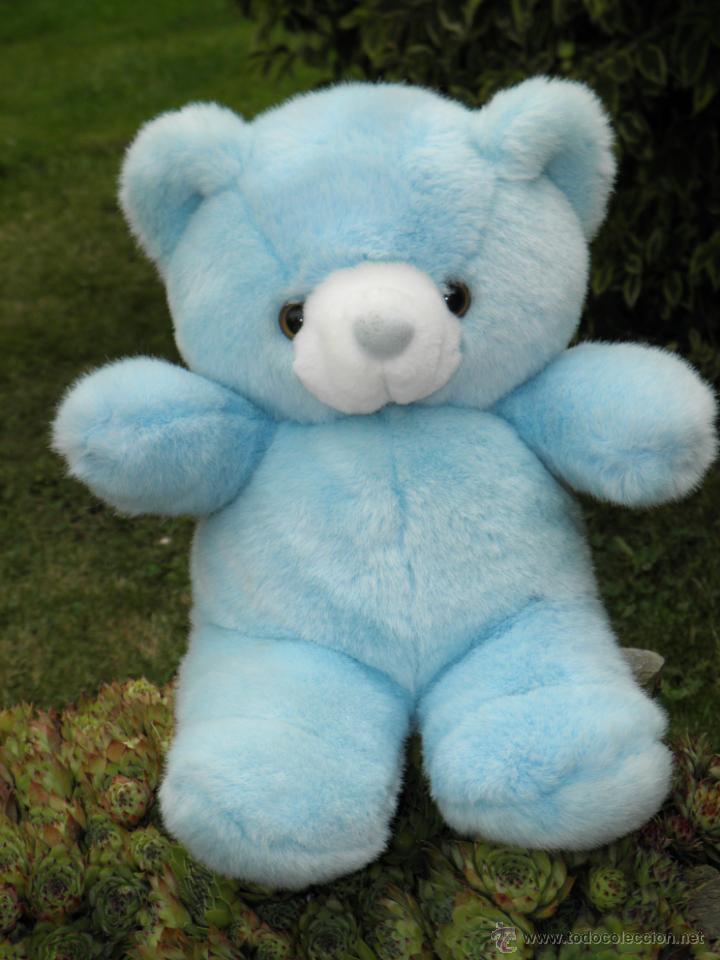 oso de peluche azul