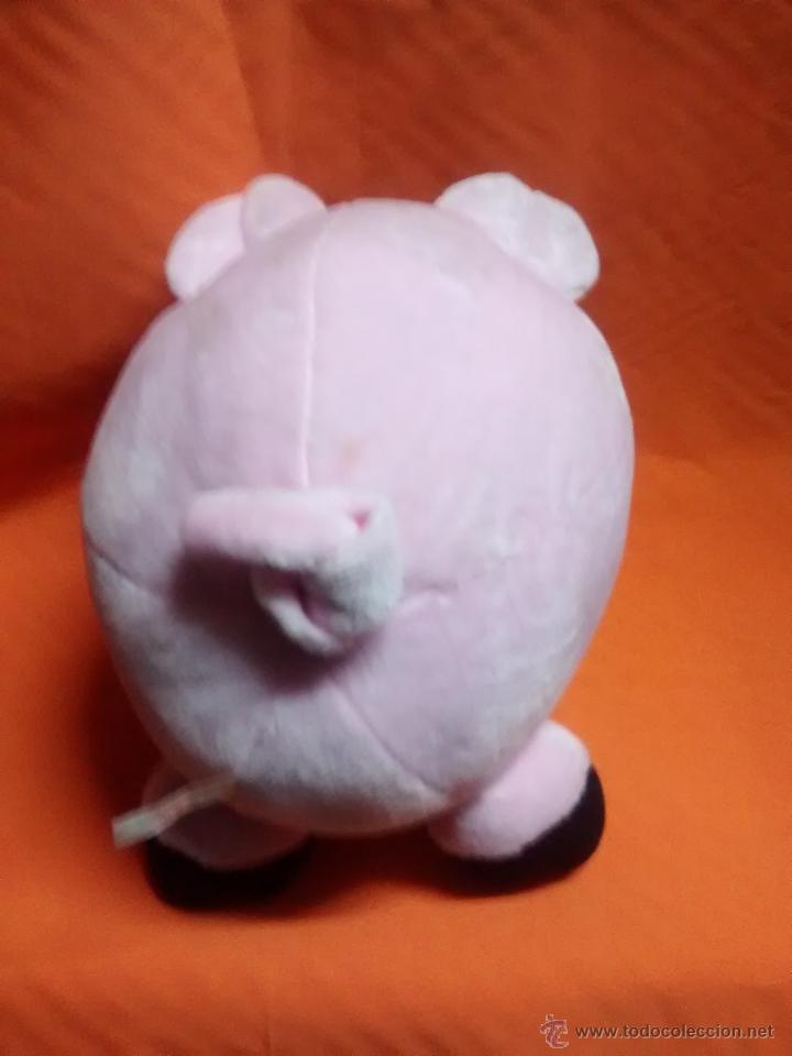 Juguetes antiguos: Peluche CERDO ROSA - Foto 2