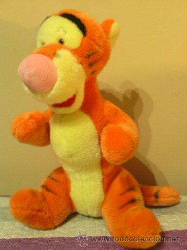 Juguetes antiguos: PELUCHE TIGGER - Foto 1