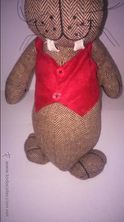 Juguetes antiguos: PELUCHE CONEJO. - Foto 7
