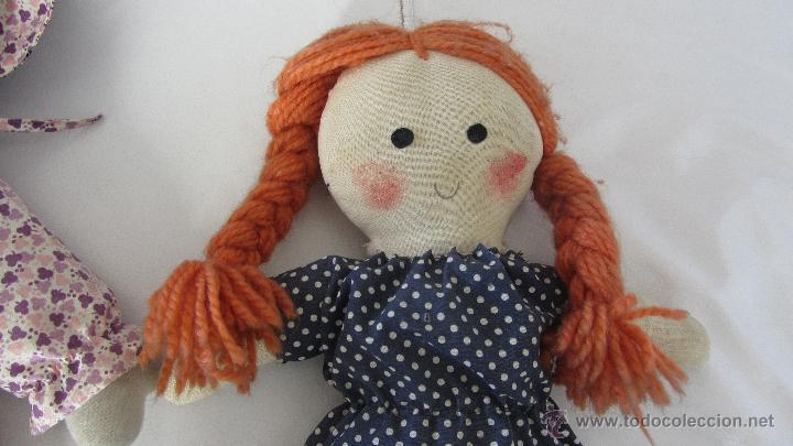 Juguetes antiguos: MU&Ntilde;ECA DE PELUCHE DE LOS 80 - Foto 3
